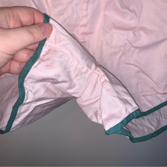 Lake Pink Pyjama Set Top and Shorts 100% Cotton XL - Picture 12 of 13